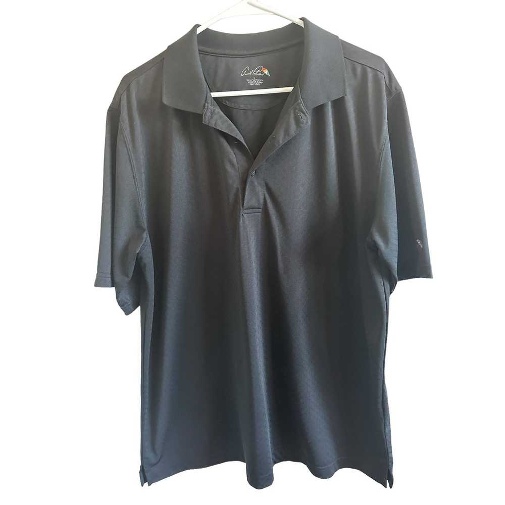 Other Arnold Palmer Black Short Sleeve Button Col… - image 3