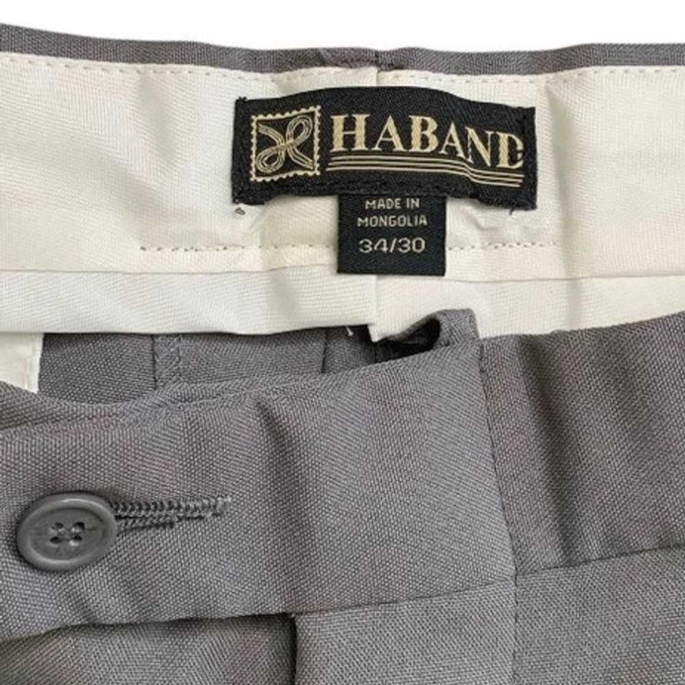 Haband Haband Men's 34 Dress Pants Gray Perfect F… - image 4