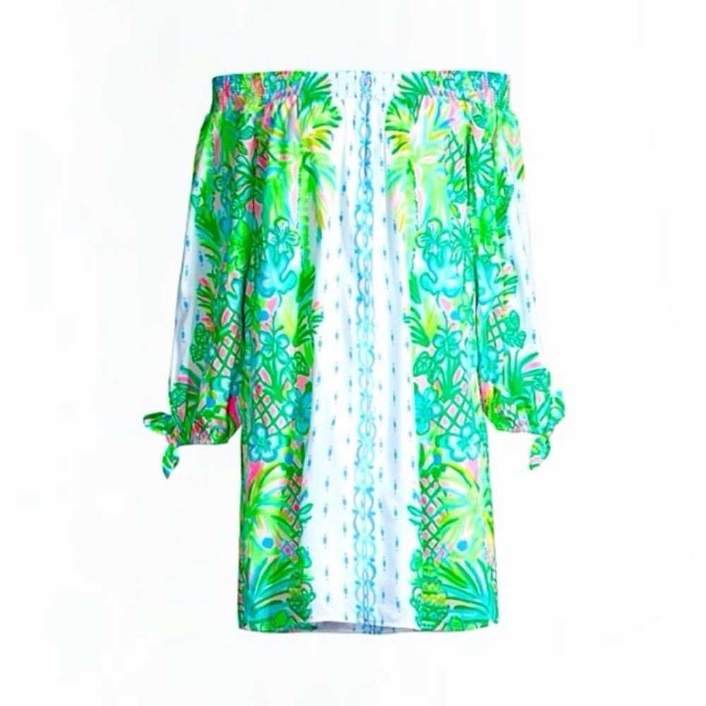 Lilly Pulitzer |  Maryellen Off-The-Shoulder Dres… - image 2