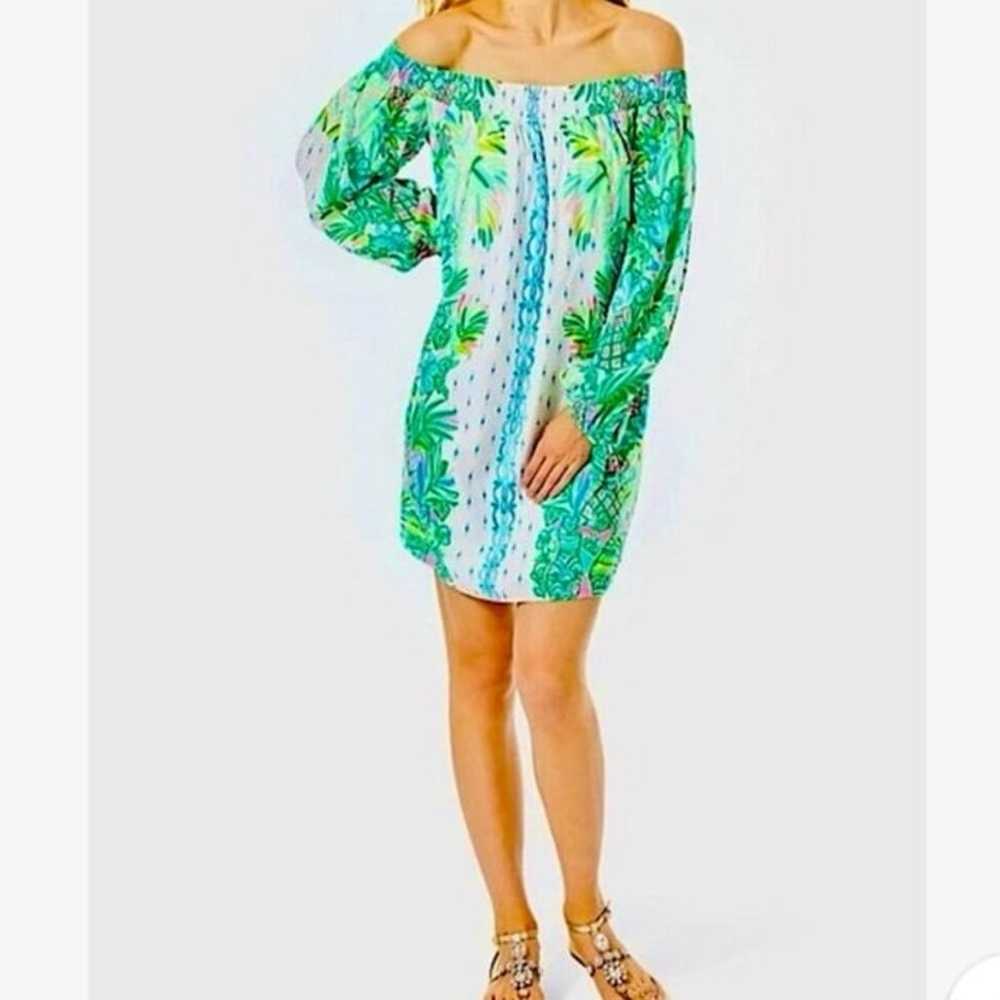 Lilly Pulitzer |  Maryellen Off-The-Shoulder Dres… - image 8