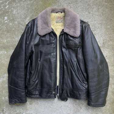 Leather Jacket × Streetwear × Vintage VINTAGE 40s… - image 1