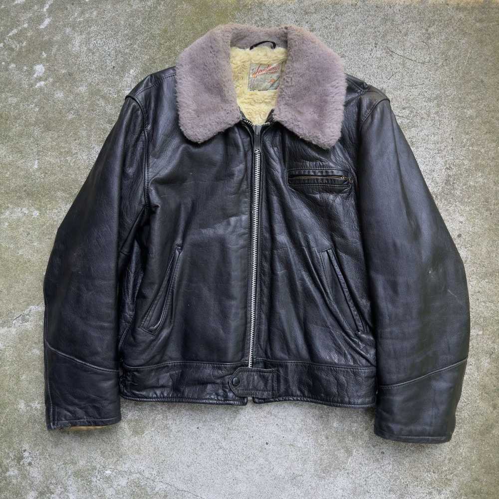 Leather Jacket × Streetwear × Vintage VINTAGE 40s… - image 2