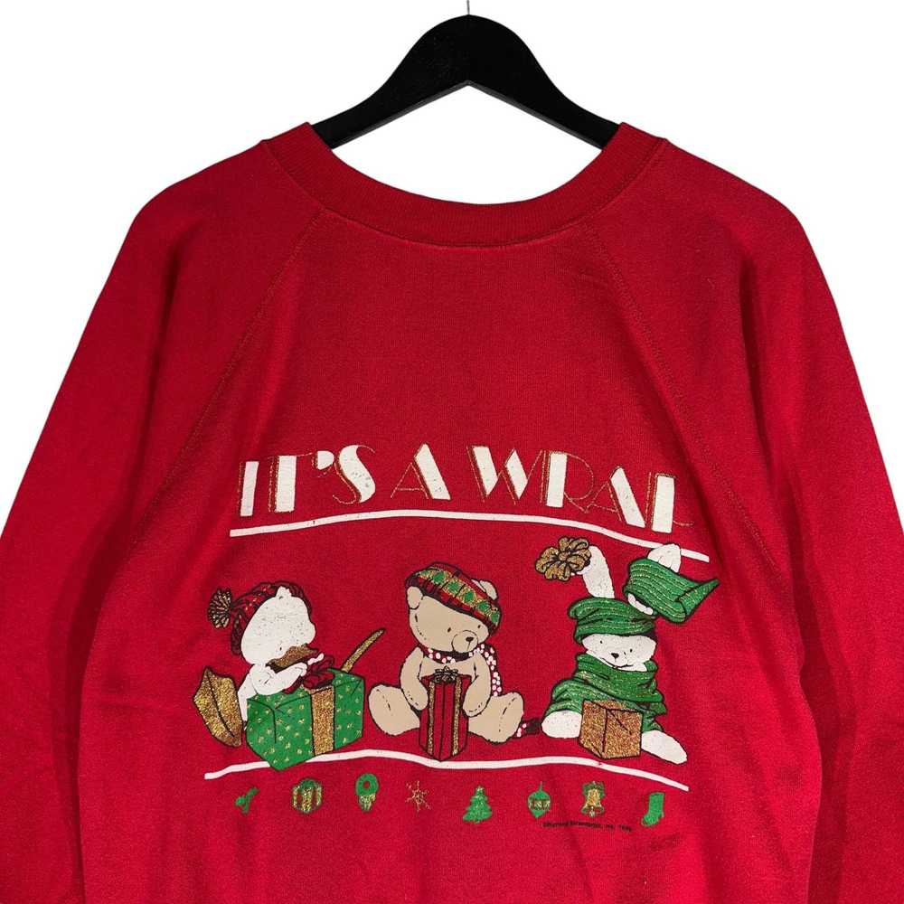 Vintage Vintage "Its A Wrap" Christmas Crewneck - image 2