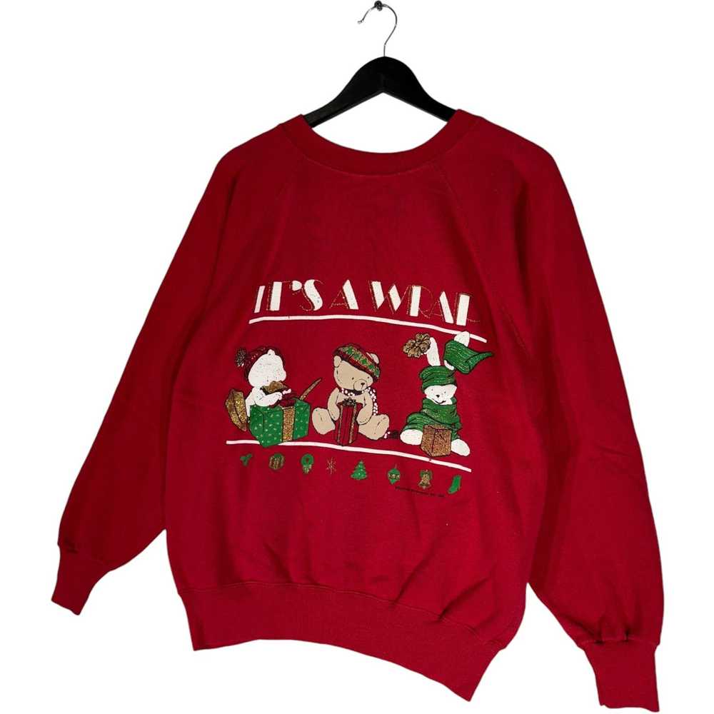 Vintage Vintage "Its A Wrap" Christmas Crewneck - image 3