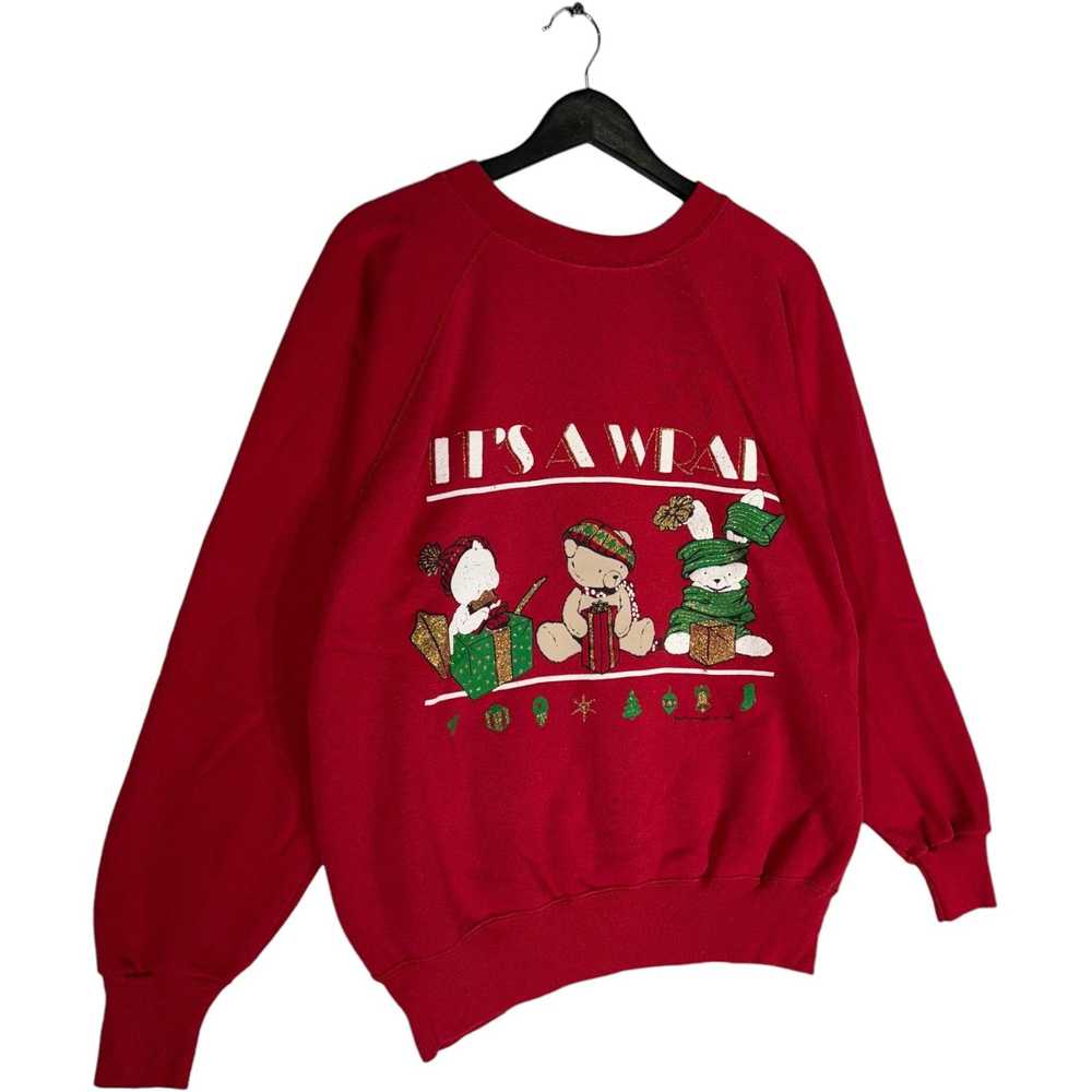 Vintage Vintage "Its A Wrap" Christmas Crewneck - image 4