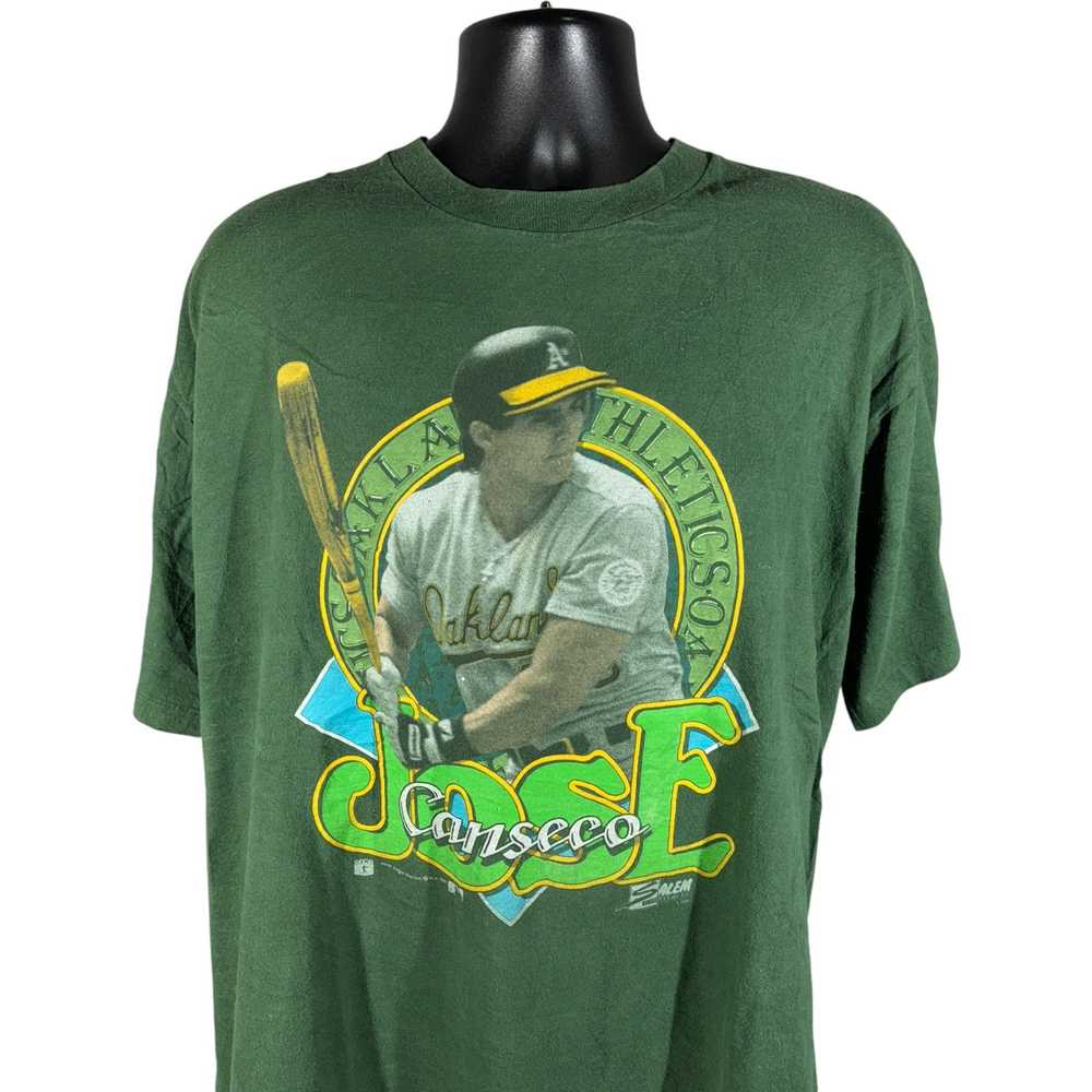 Salem Sportswear Vintage Oakland Athletics Jose C… - image 2