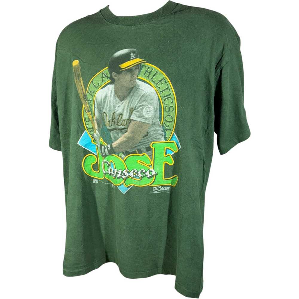 Salem Sportswear Vintage Oakland Athletics Jose C… - image 3