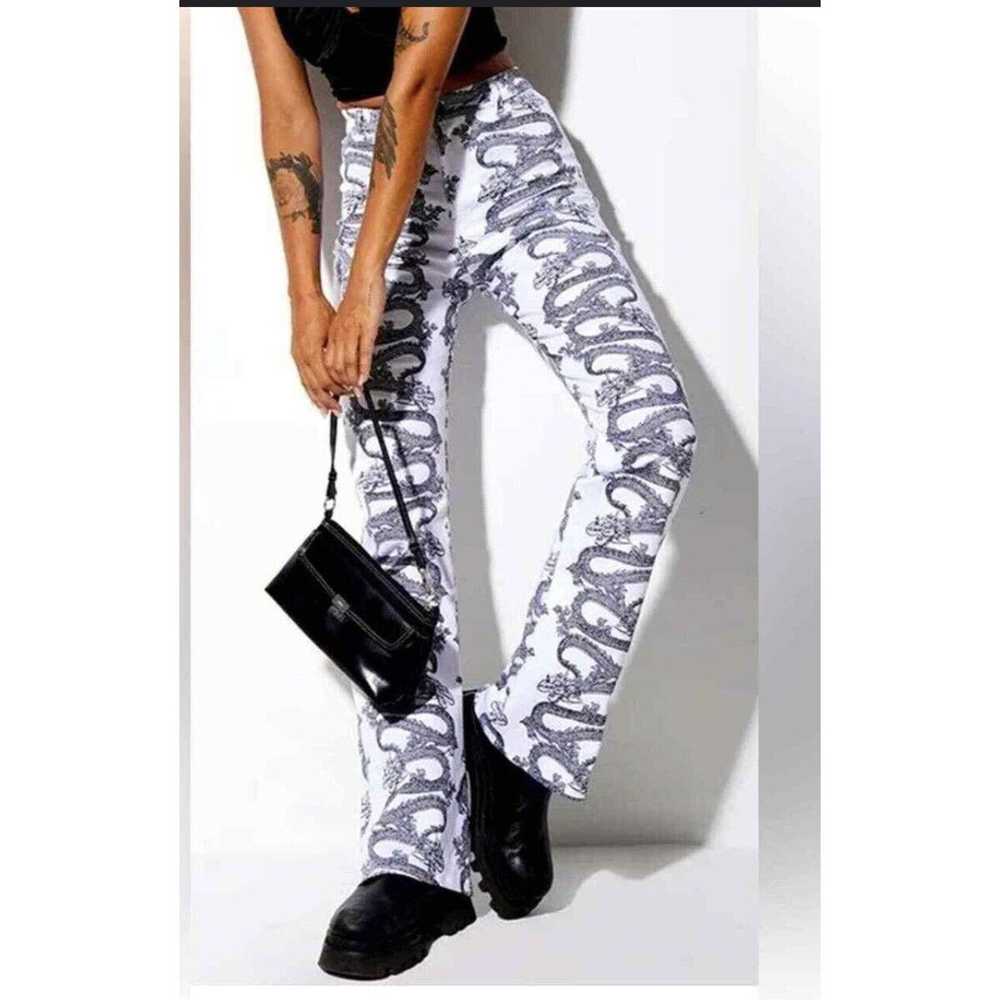 Designer MOTEL ROCKS Zoven Trouser in Dragon Rope… - image 1