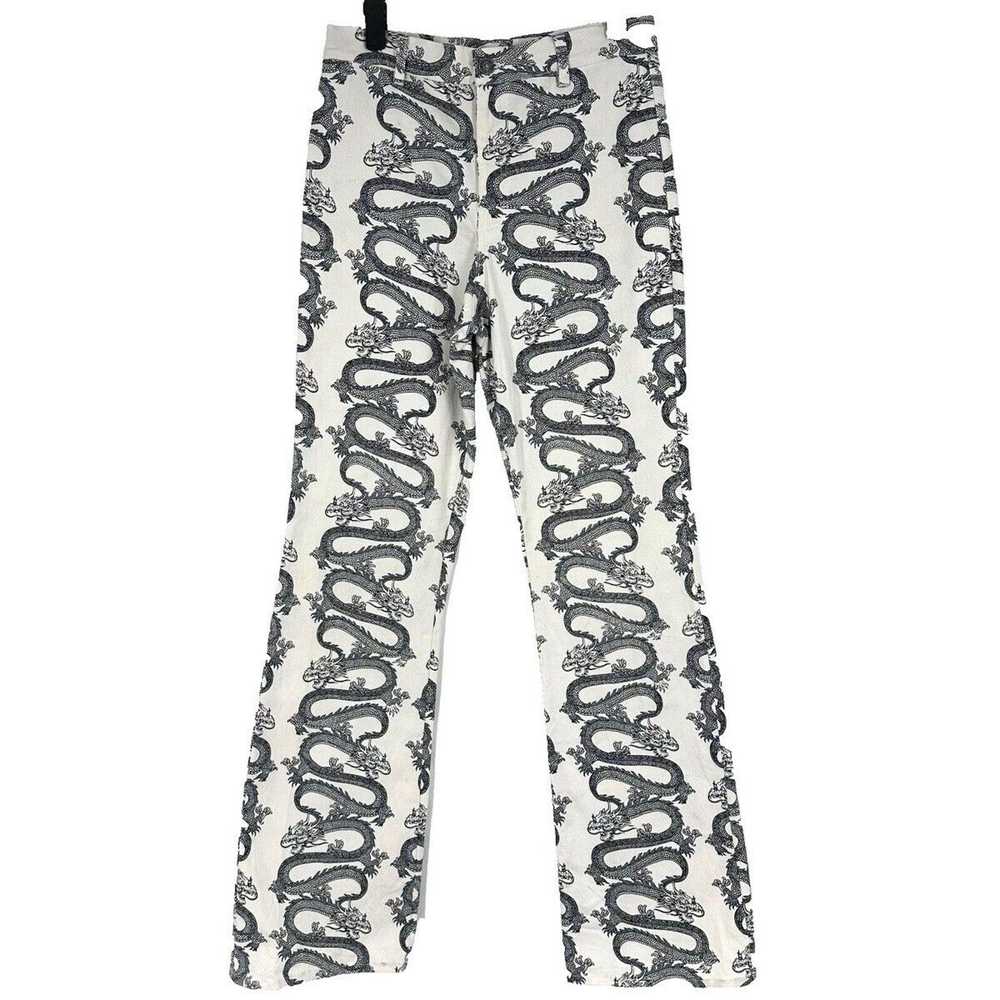 Designer MOTEL ROCKS Zoven Trouser in Dragon Rope… - image 2