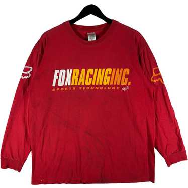 Fox Vintage Fox Racing Squirt 400 Spellout Long S… - image 1