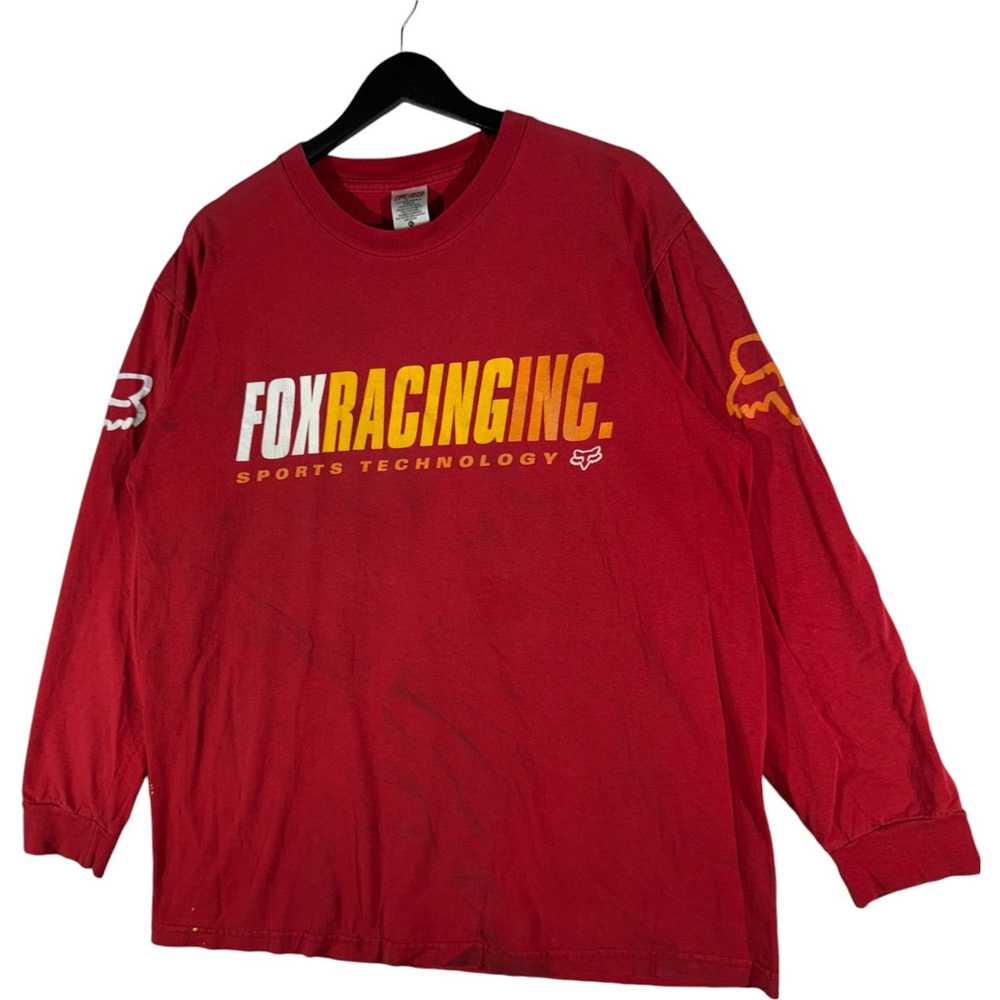 Fox Vintage Fox Racing Squirt 400 Spellout Long S… - image 3