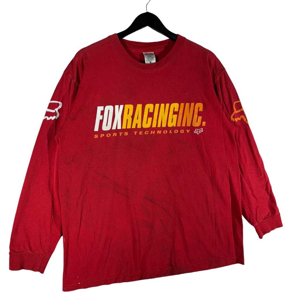 Fox Vintage Fox Racing Squirt 400 Spellout Long S… - image 4