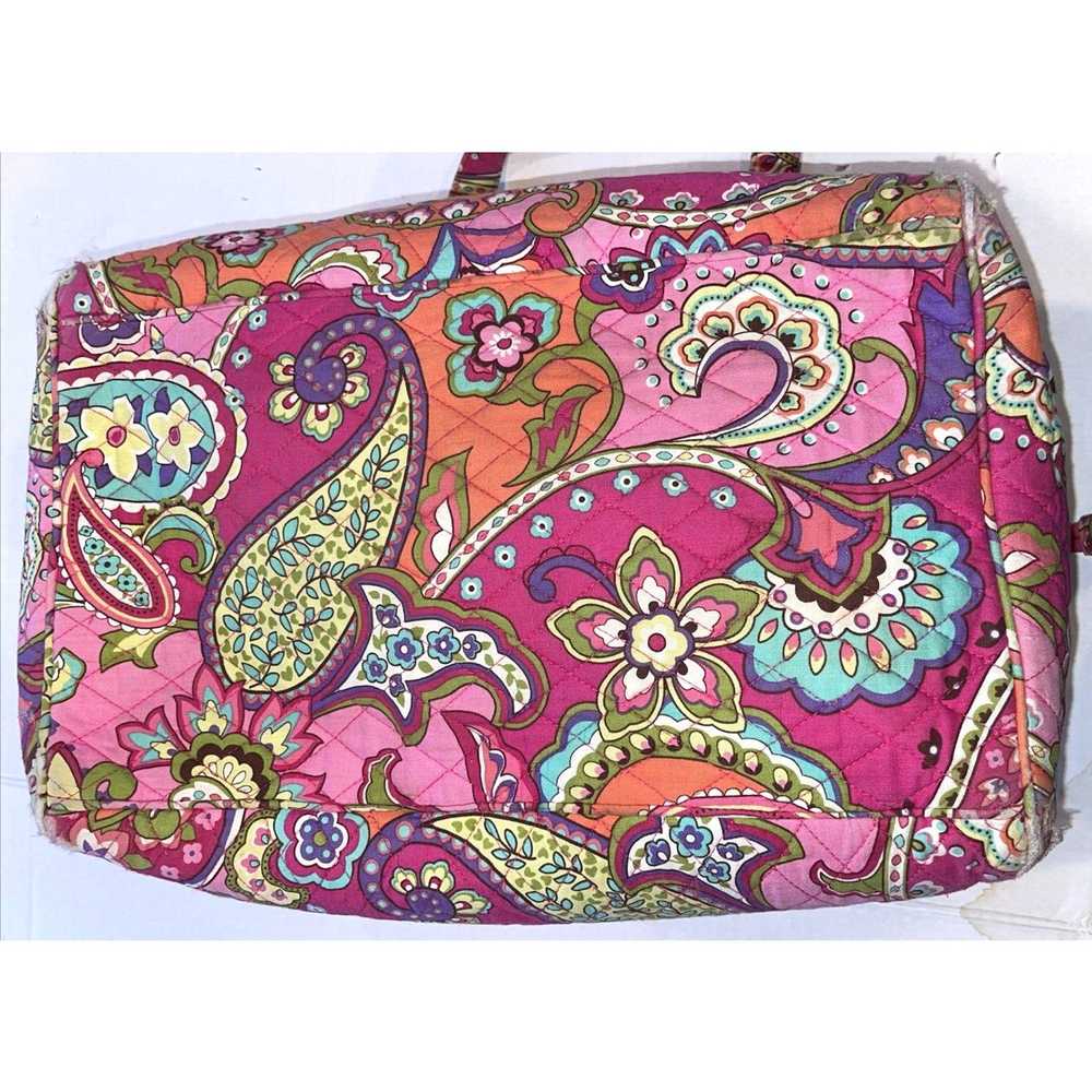 Vera Bradley Vera Bradley Weekender Bag Pink Swir… - image 6