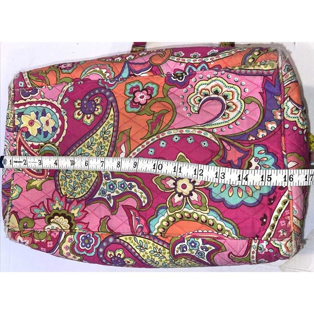 Vera Bradley Vera Bradley Weekender Bag Pink Swir… - image 7