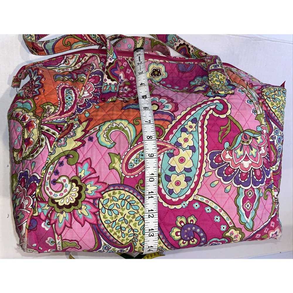 Vera Bradley Vera Bradley Weekender Bag Pink Swir… - image 9