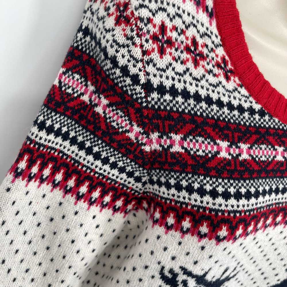 H&M H&M Ugly Christmas Jacquard Knit Reindeer Swe… - image 4