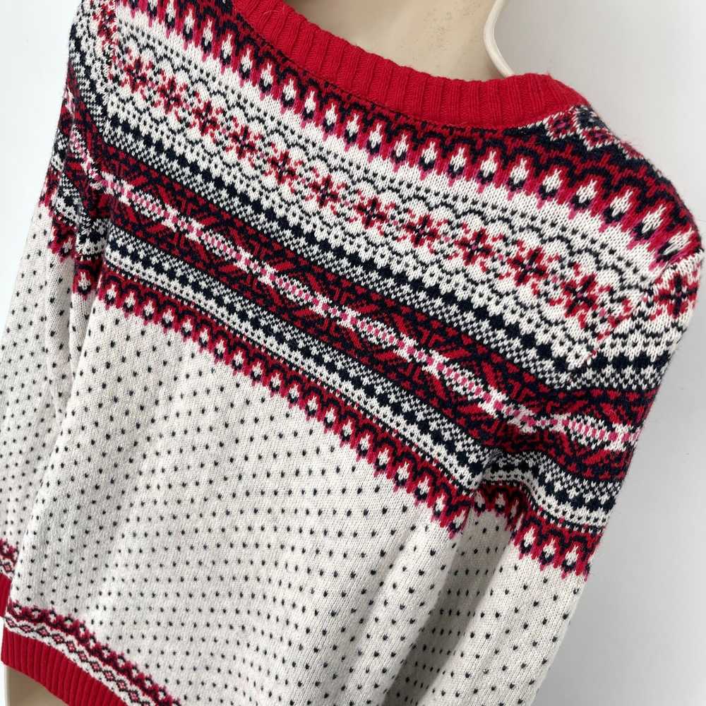 H&M H&M Ugly Christmas Jacquard Knit Reindeer Swe… - image 7