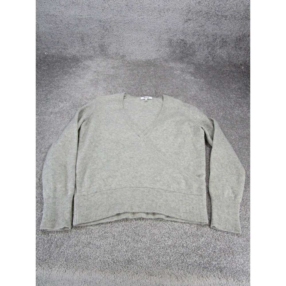 Madewell Madewell Sweater Womens Medium Gray Wool… - image 1