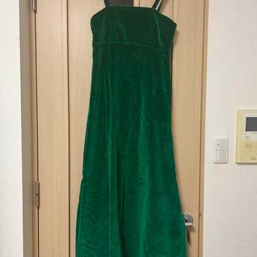 Vintage Velvet Long Dress - image 1