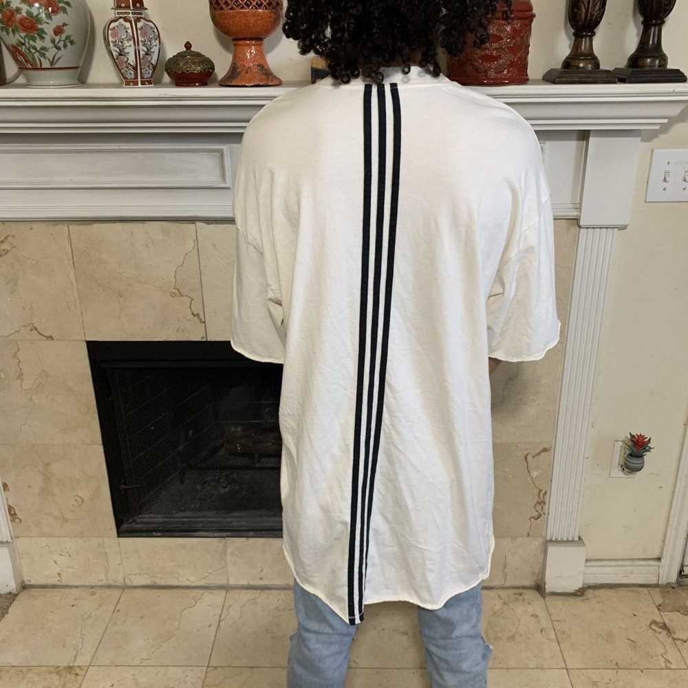 Adidas 3 Stripe Oversized SS Recycled cotton tee - image 5