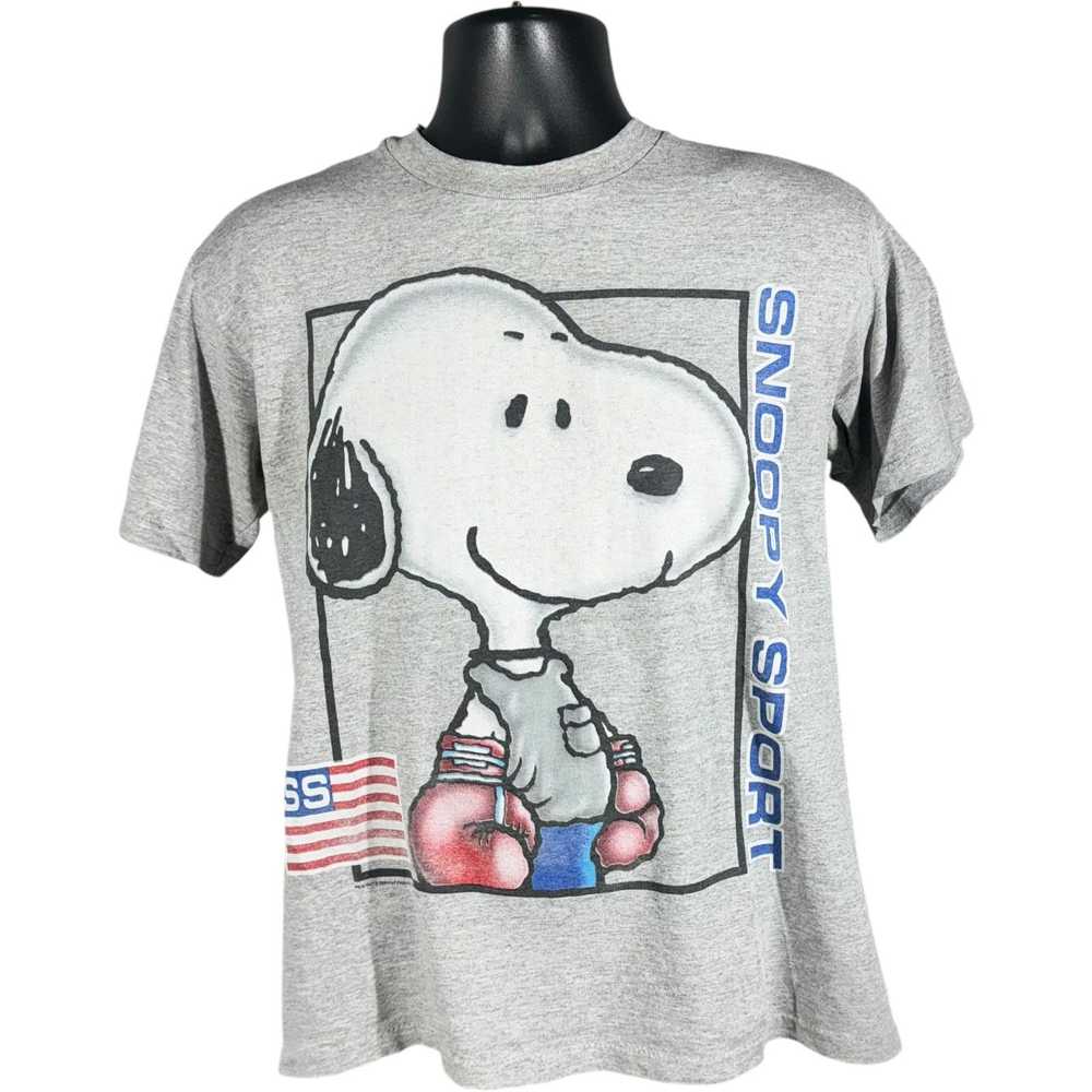 Anvil Vintage Snoopy Sport Boxing Graphic Tee - image 1