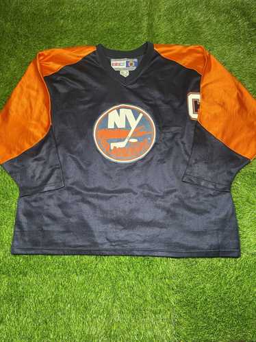 Ccm × NHL × Vintage VERY RARE Vintage Peca #27 NY… - image 1