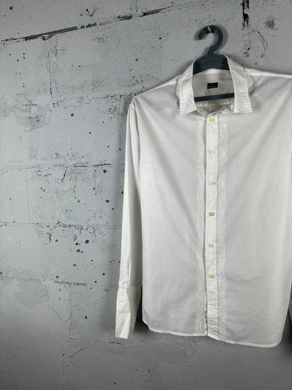 Designer × Paul Smith Vintage Paul Smith White Em… - image 3