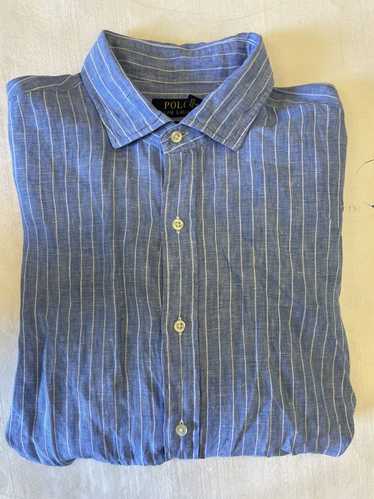 Polo Ralph Lauren Vertical Stripe Linen Shirt