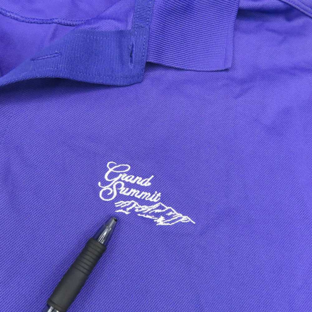 Nike Breathable Purple Short Sleeve Golf Polo Shi… - image 2