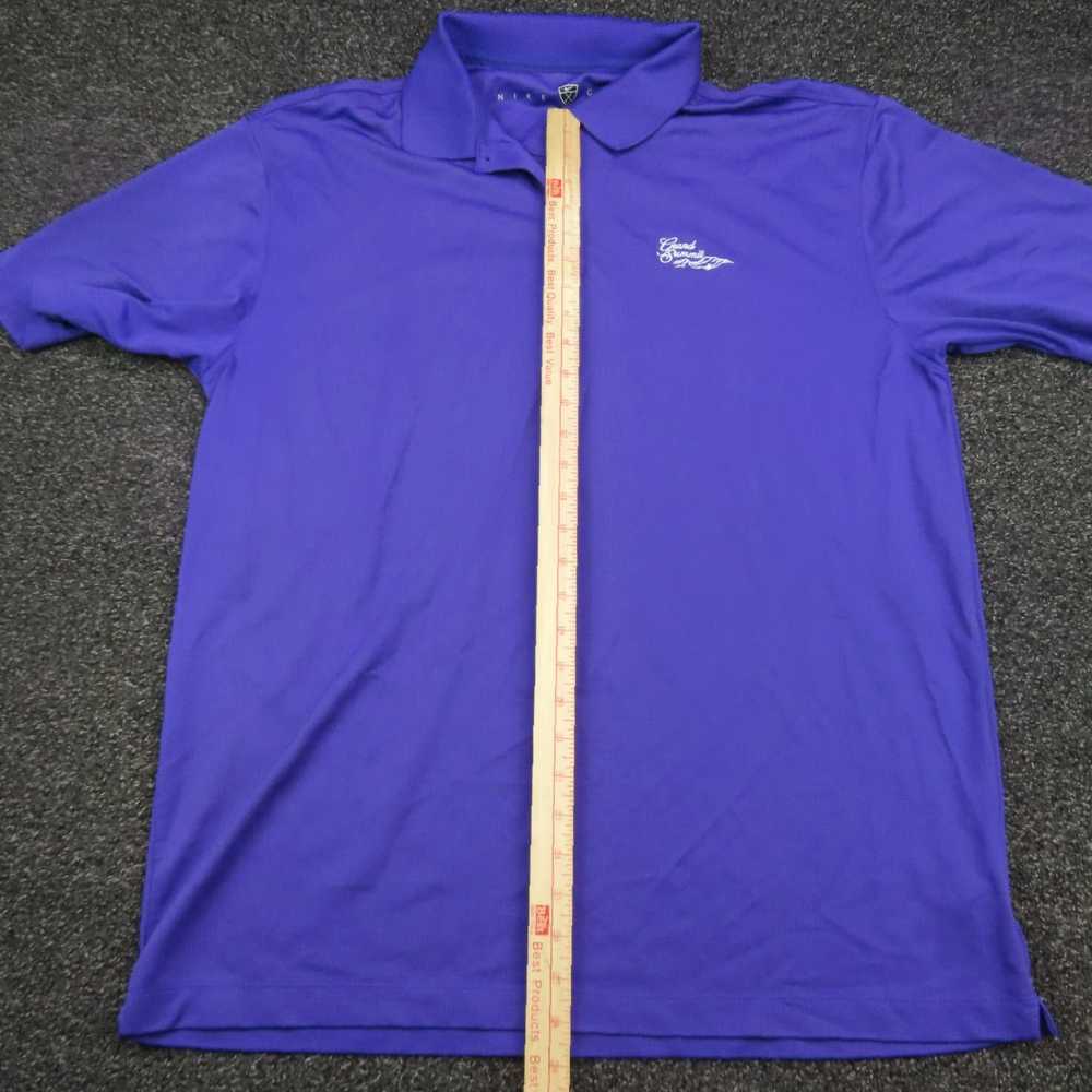 Nike Breathable Purple Short Sleeve Golf Polo Shi… - image 5