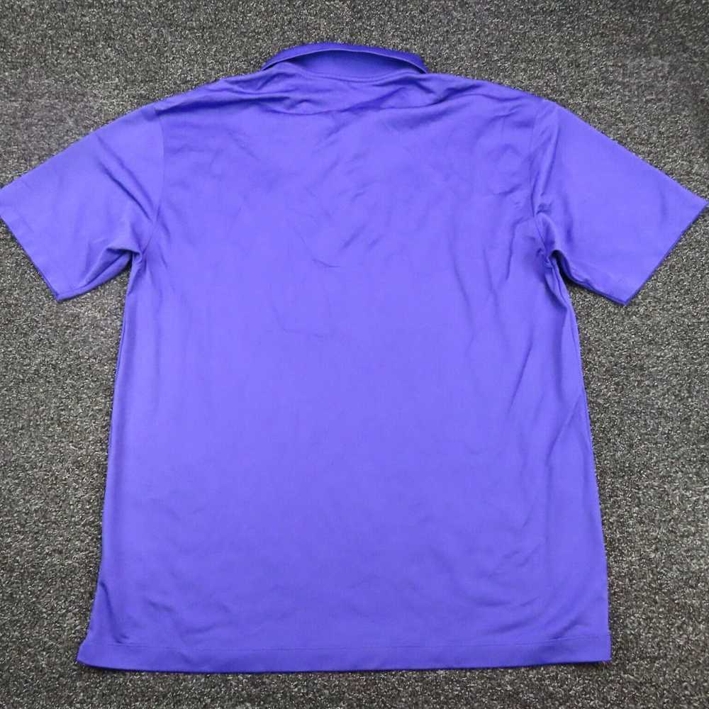 Nike Breathable Purple Short Sleeve Golf Polo Shi… - image 7