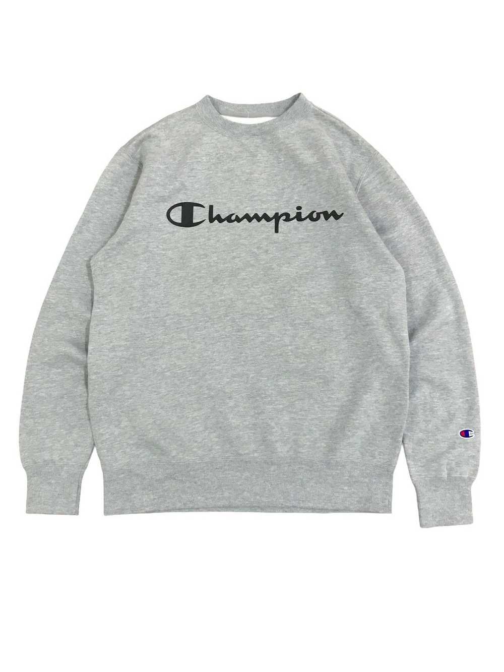 Champion Vintage Champiom Spell Out Logo Sweatshi… - image 1