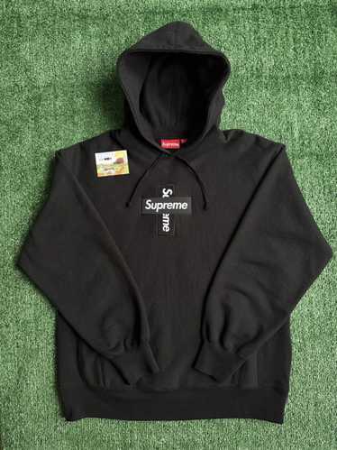 Supreme Supreme Cross Box Logo Hooded Sweatshirt