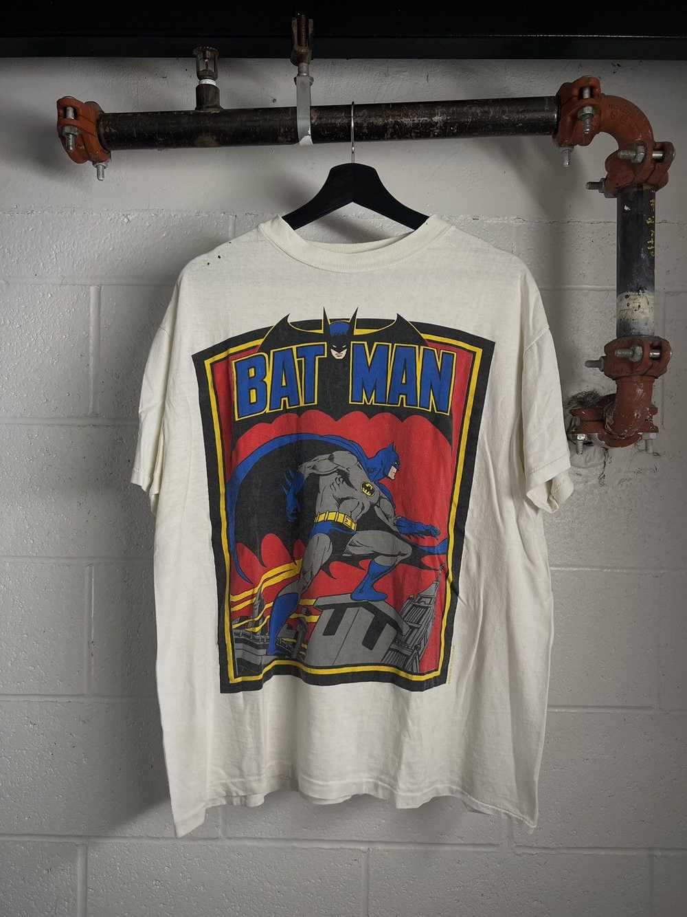 Streetwear × Vintage 1988 Vintage + Faded Batman … - image 1