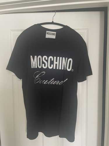 Moschino Moschino Couture Crystal-embellished t sh