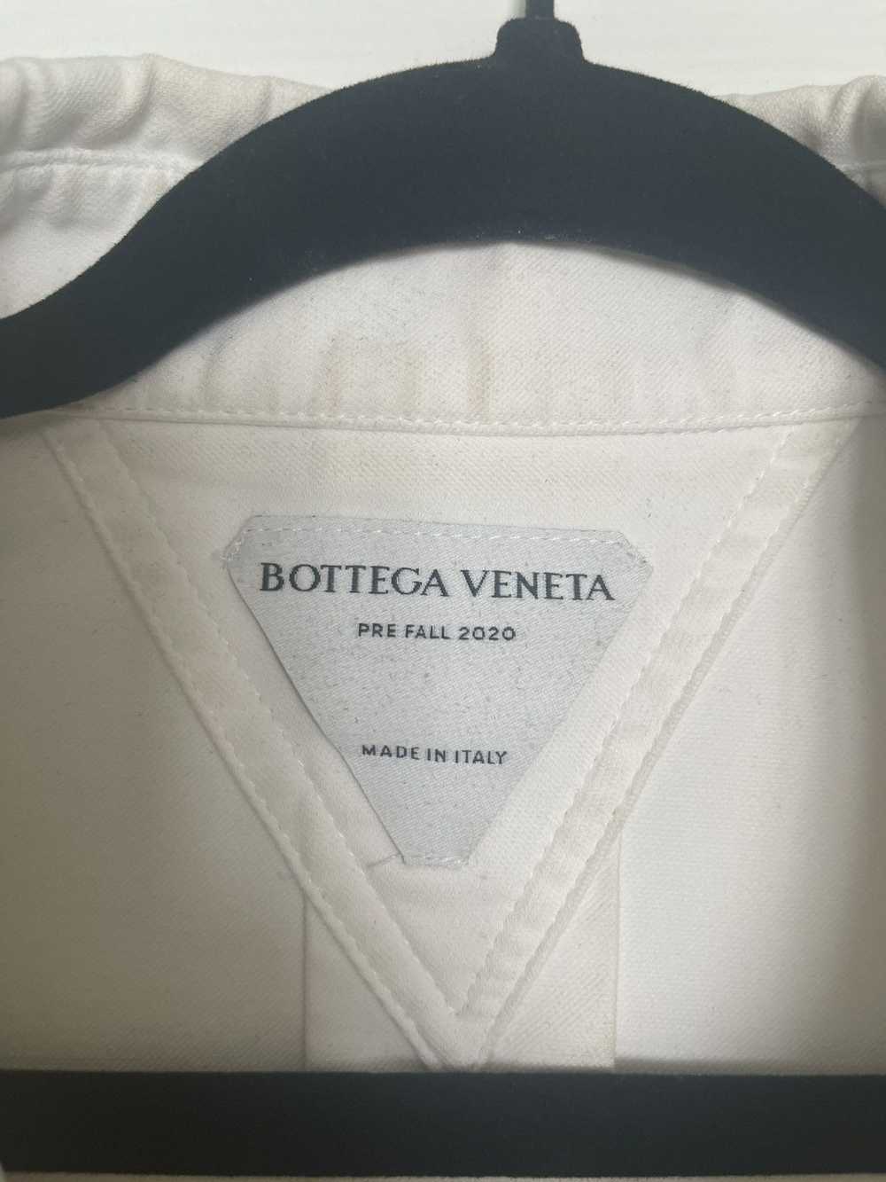 Bottega Veneta WHITE GABARDINE STUDDED SHIRT - image 5