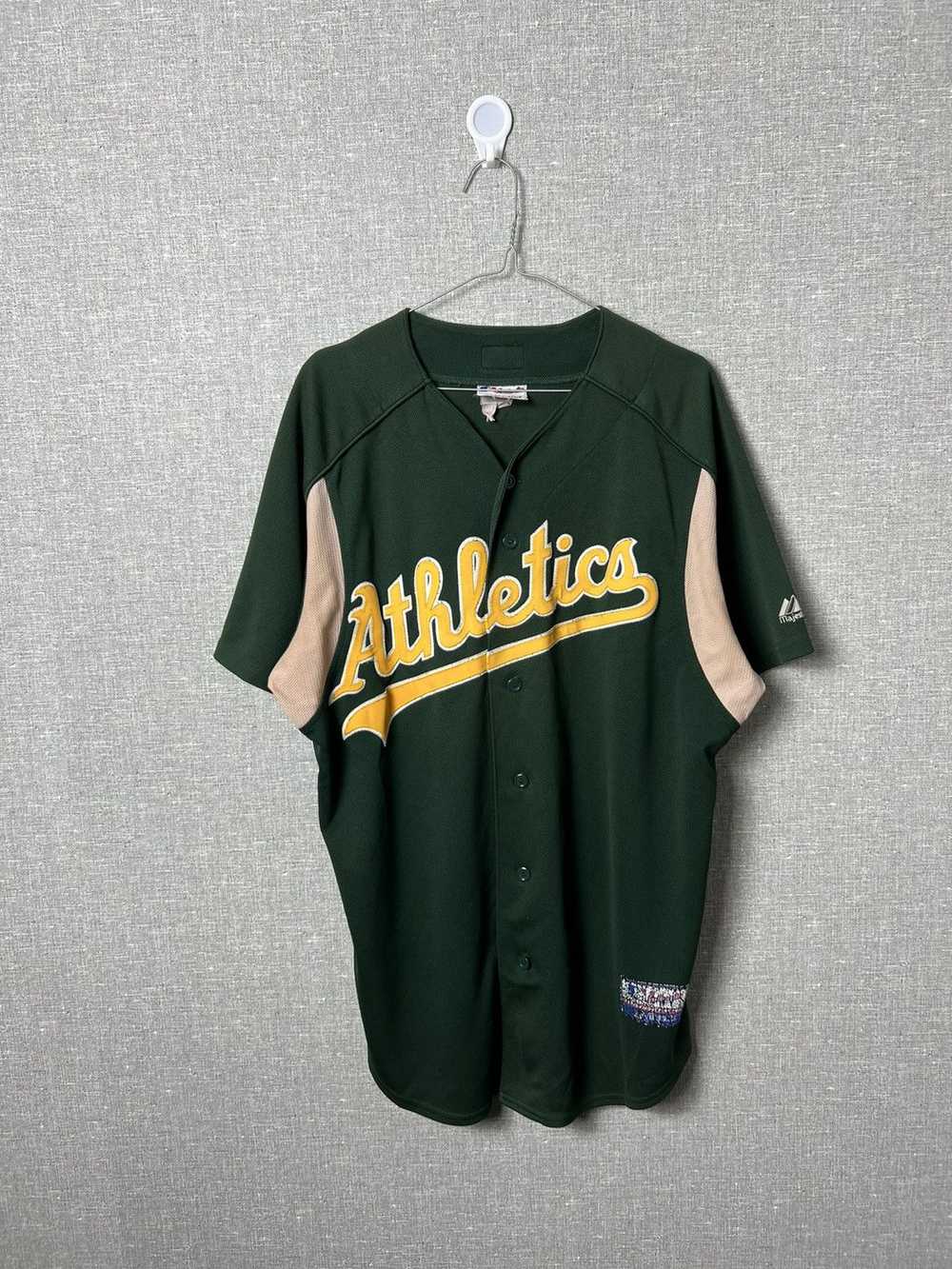 MLB × Majestic × Vintage Vintage 90s Oakland Athl… - image 1