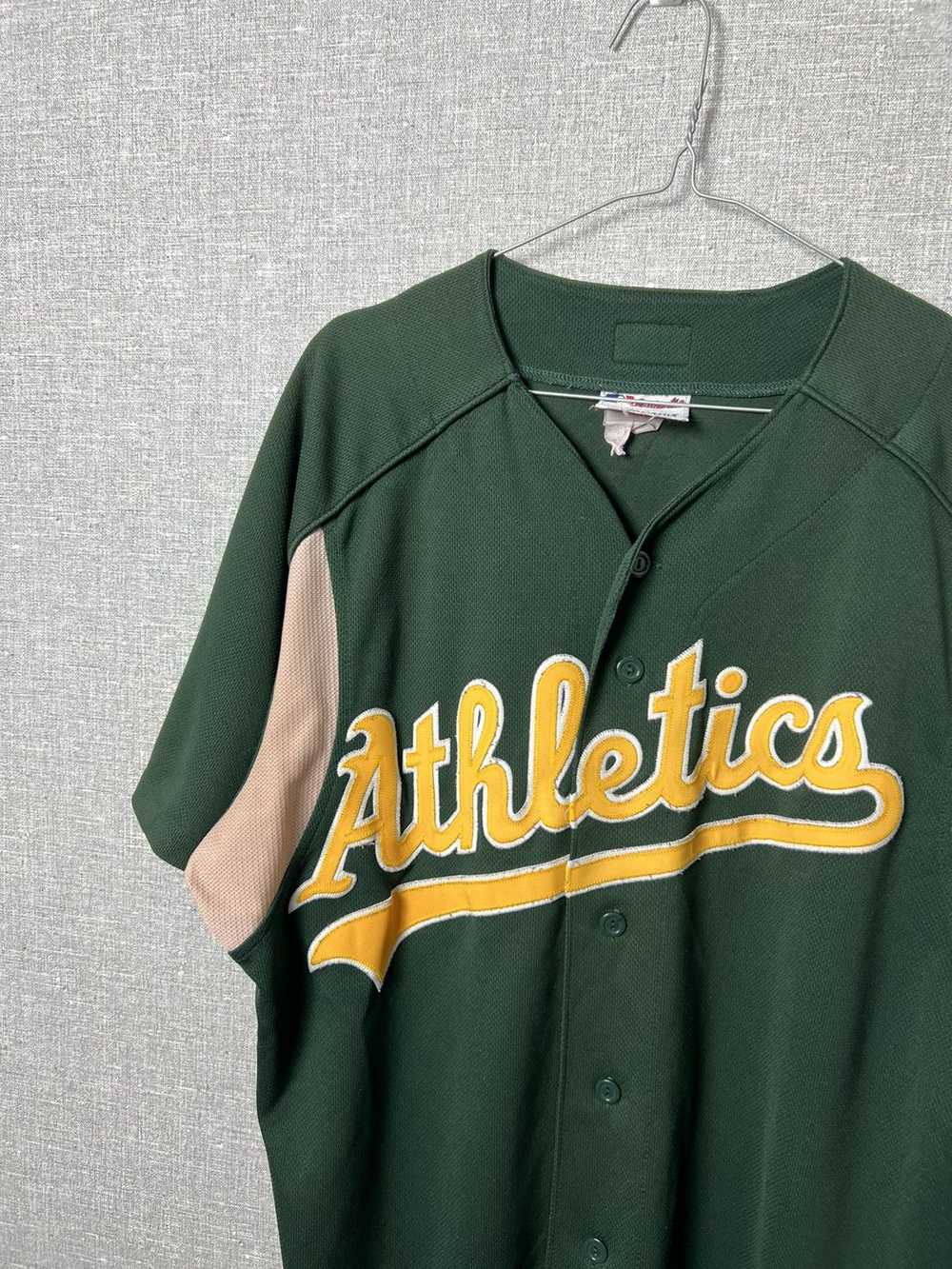 MLB × Majestic × Vintage Vintage 90s Oakland Athl… - image 2