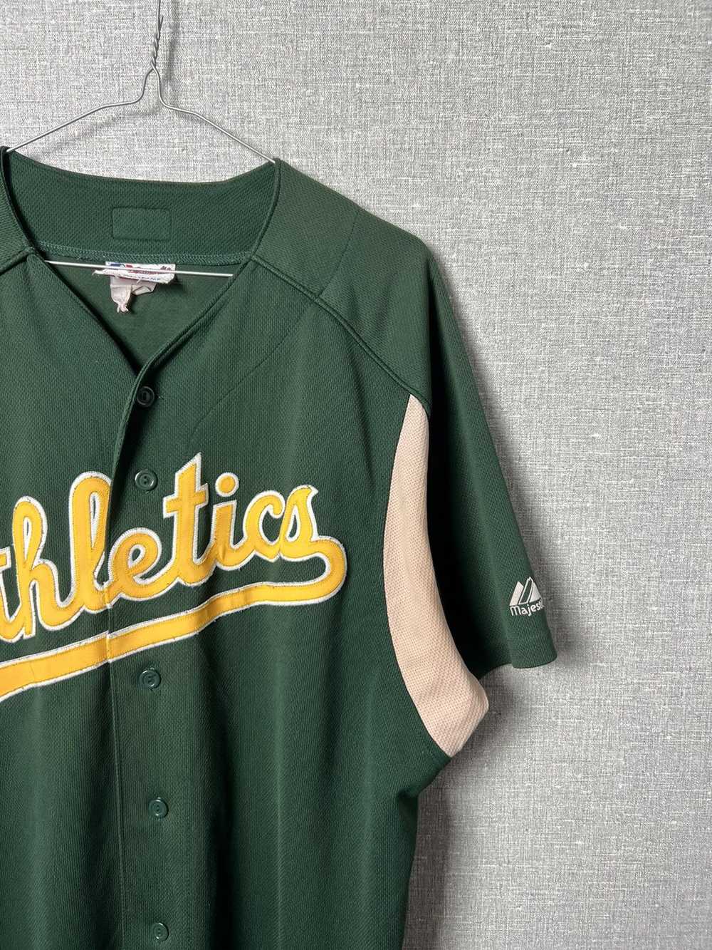 MLB × Majestic × Vintage Vintage 90s Oakland Athl… - image 3