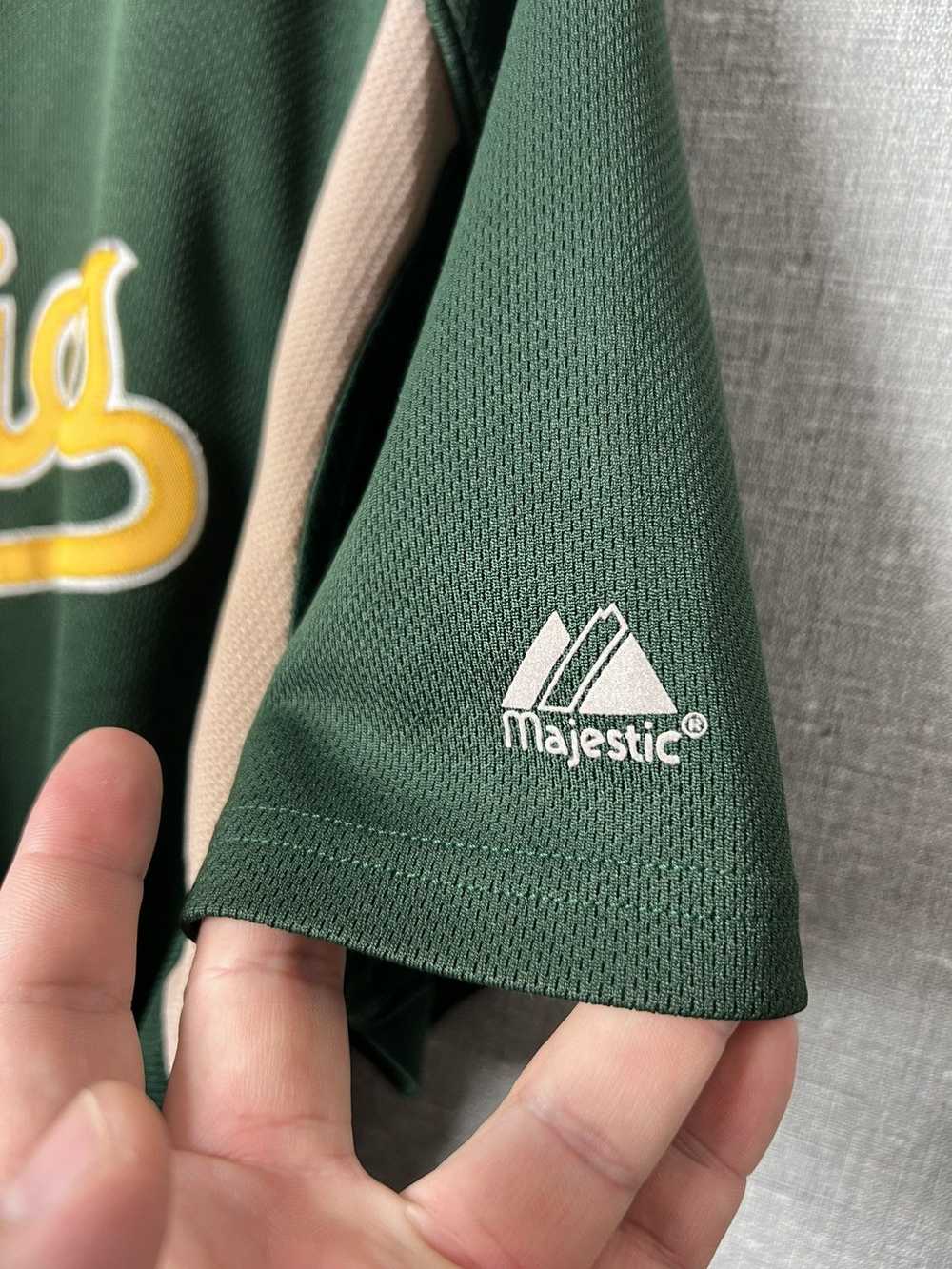 MLB × Majestic × Vintage Vintage 90s Oakland Athl… - image 4