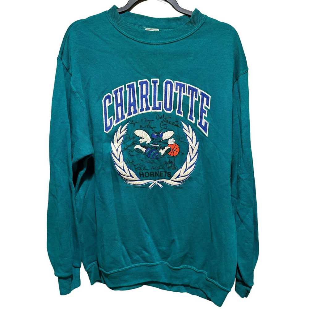 Other Vintage Charlotte Hornets Sweatshirt - image 1