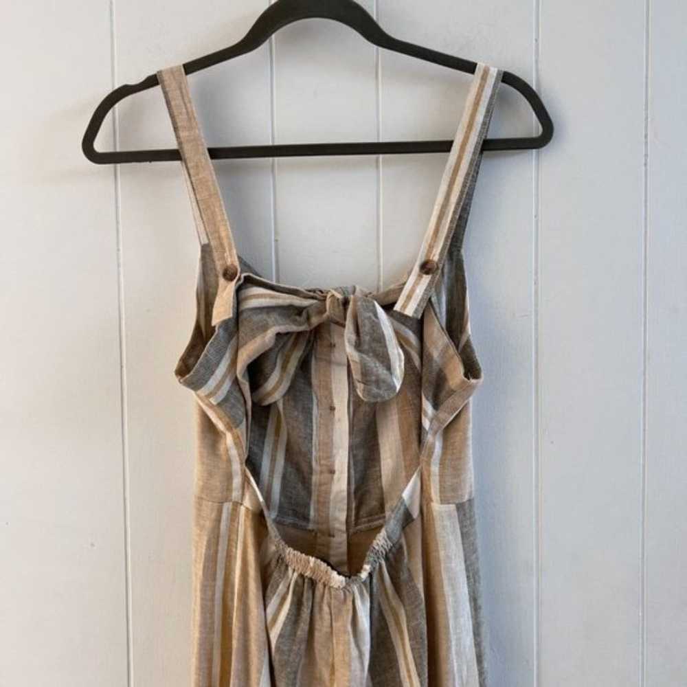 Romeo & Juliet Couture Linen Jumpsuit - image 6