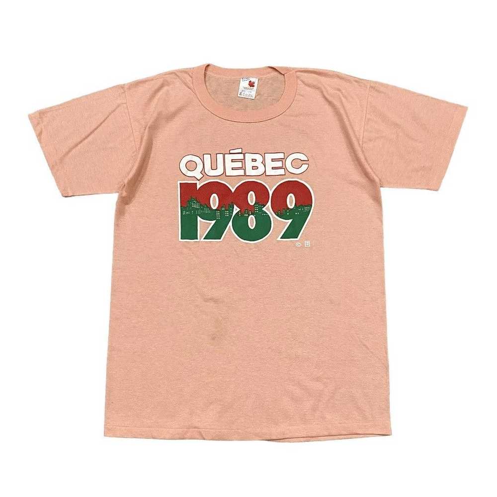 Made In Usa × Rare × Vintage Vintage 80s Quebec 1… - image 1