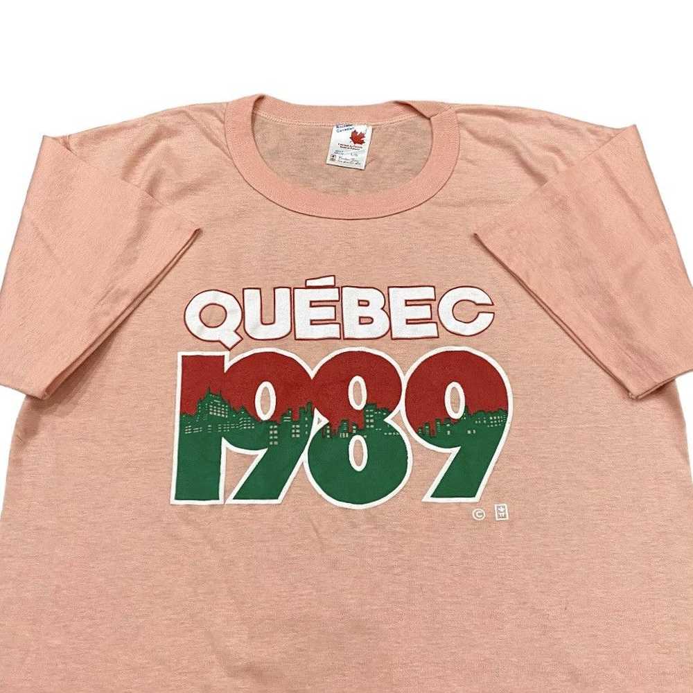 Made In Usa × Rare × Vintage Vintage 80s Quebec 1… - image 2