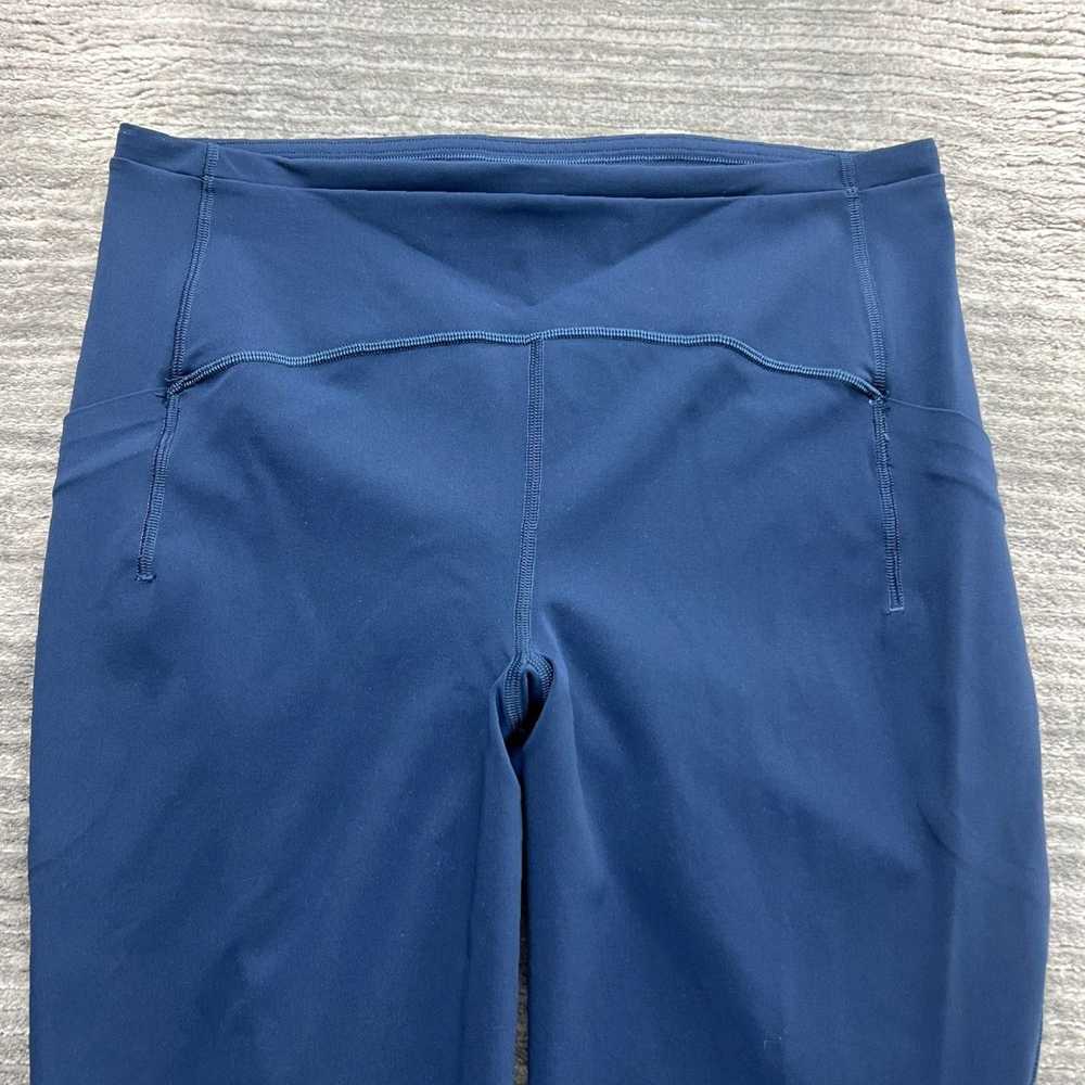 Lululemon Womens High Rise Crop Pants Blue Swift … - image 2