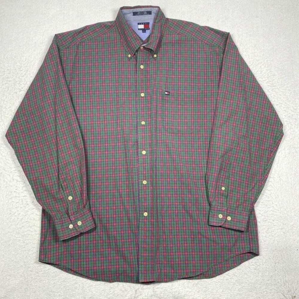 Tommy Hilfiger Vintage Tommy Hilfiger Shirt Mens … - image 1