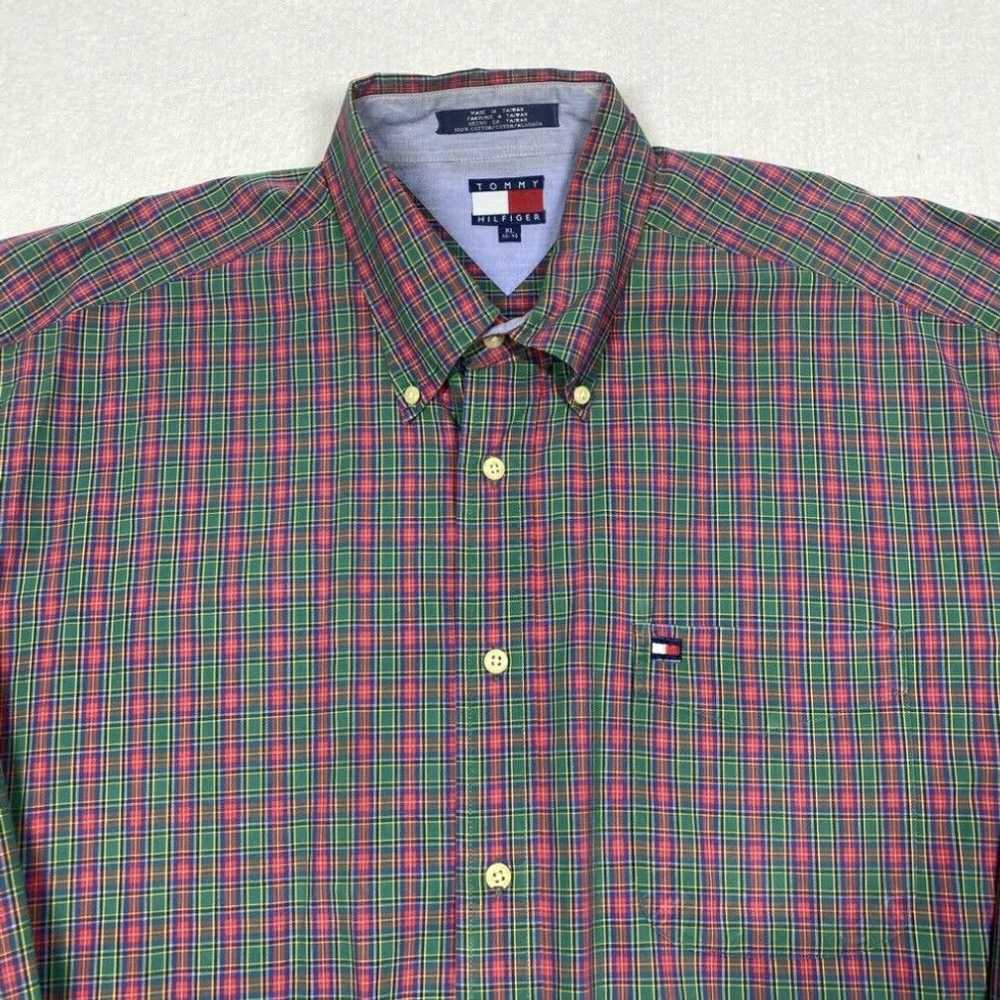 Tommy Hilfiger Vintage Tommy Hilfiger Shirt Mens … - image 2