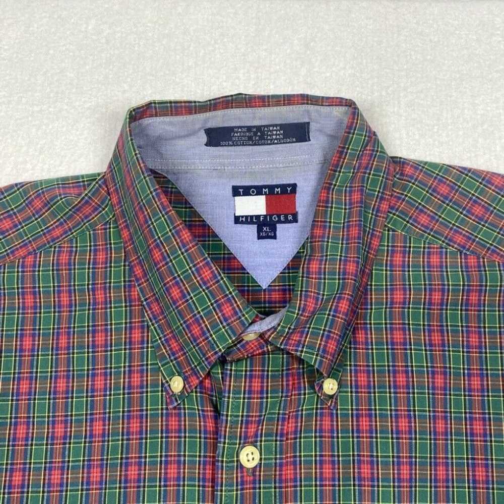 Tommy Hilfiger Vintage Tommy Hilfiger Shirt Mens … - image 3