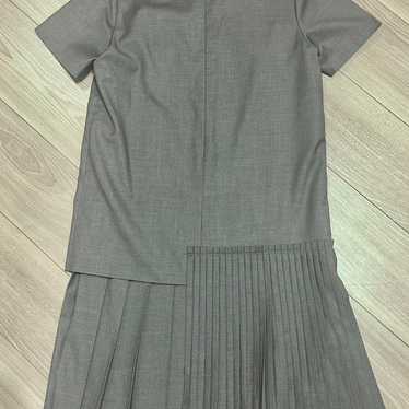 【Excellent Condition】UNITED TOKYO Gray Pleated Dr… - image 1