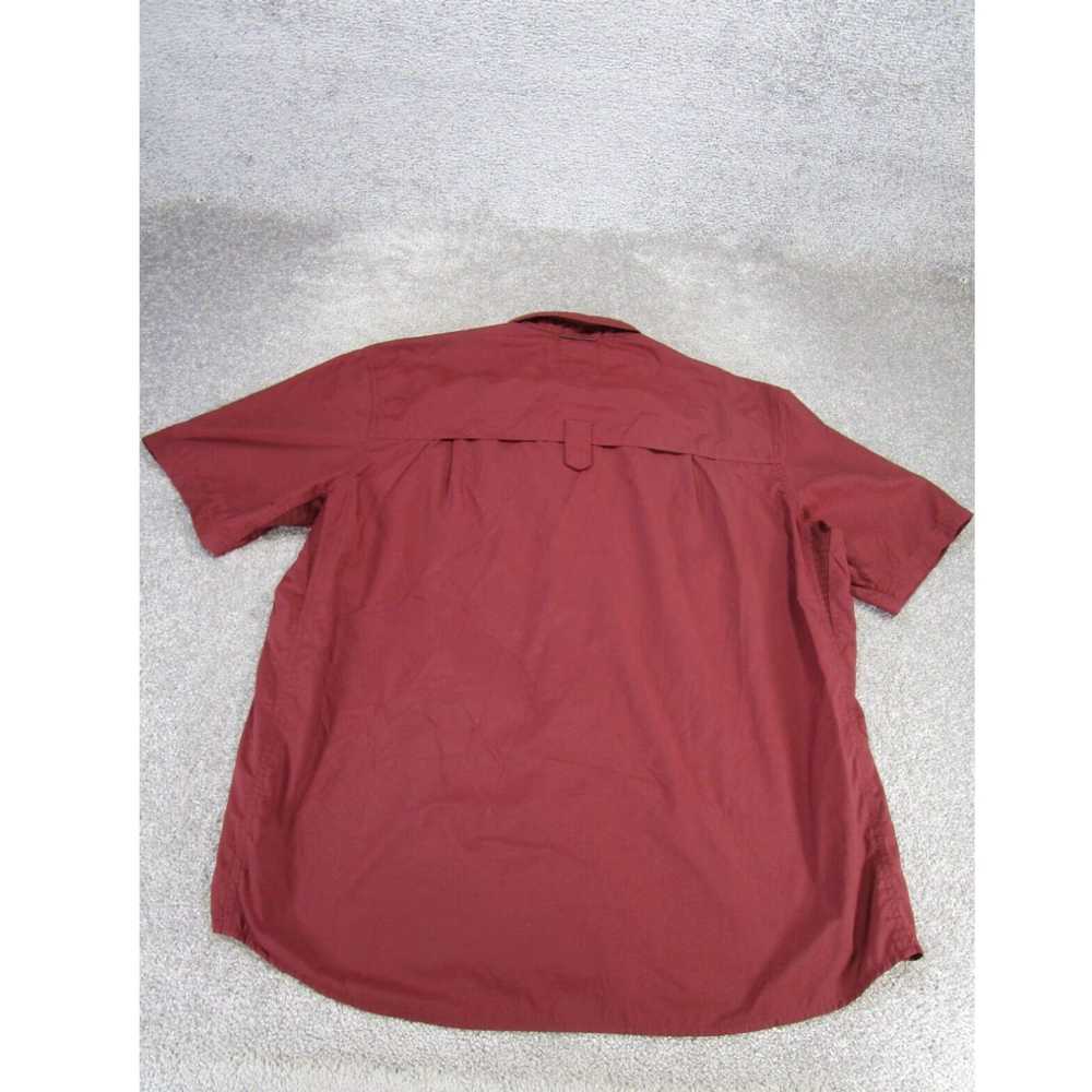 Vintage Rei Shirt Mens Xl Red Short Sleeve Hiking… - image 3